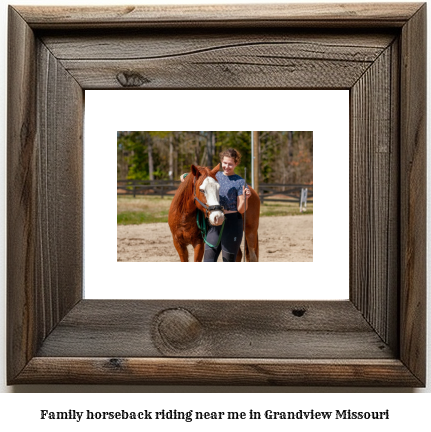 family horseback riding near me in Grandview, Missouri